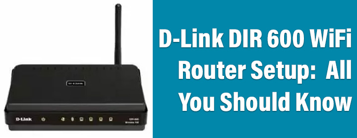 D-Link DIR 600 WiFi Router Setup